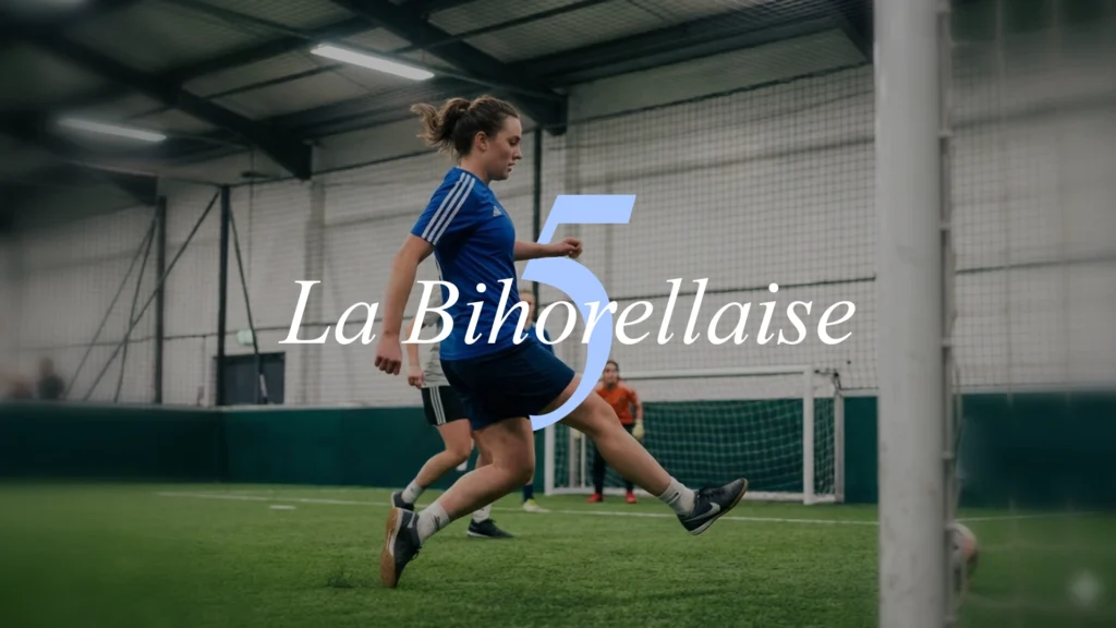 Affiche événement La Bihorellaise football féminin au Five Rouen par le GCOB